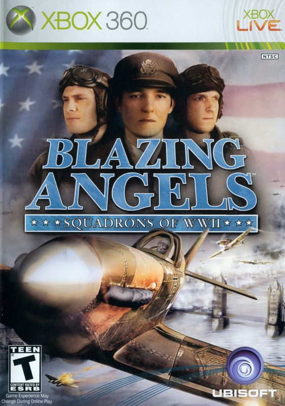Blazing Angels: Squadrons of WWII box art for Xbox 360